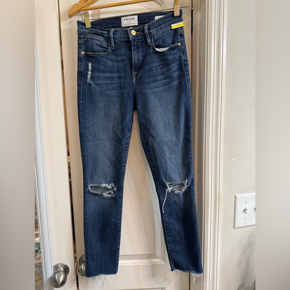 Frame Le High Skinny Jeans